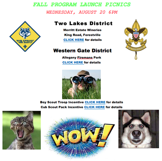 2014 Fall Picnic Meeting