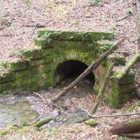 S side of culvert