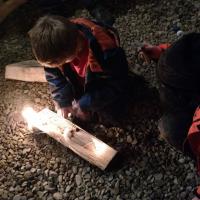 Started several fires with flint and steel